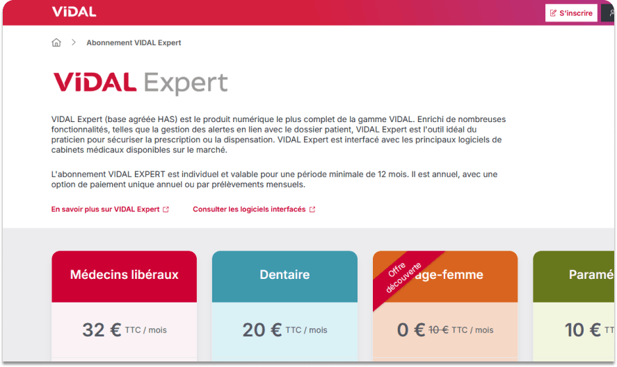 VIDAL Expert